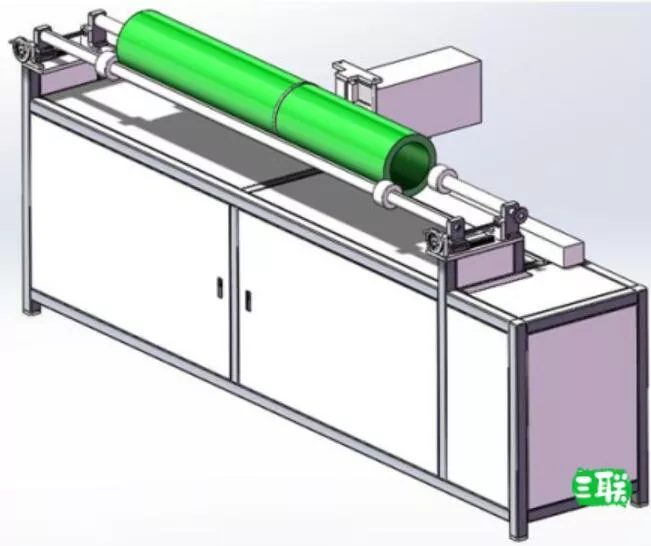 dust air filter winding machine