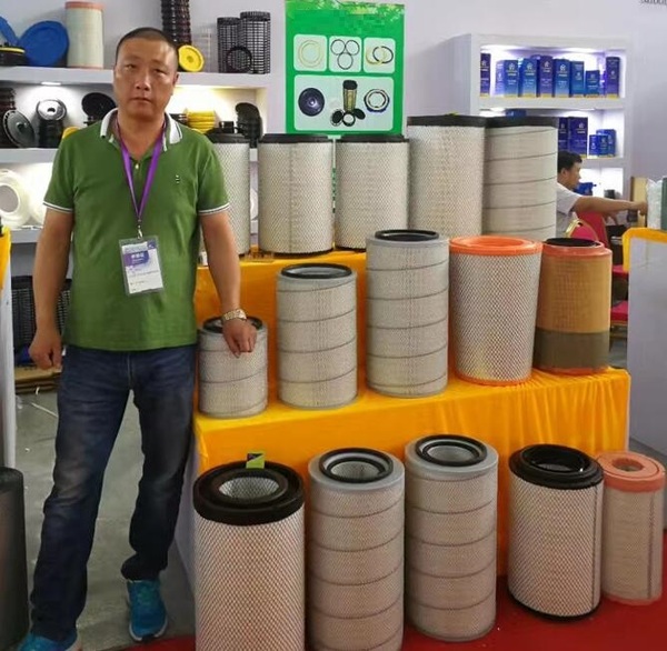truck air filters at China Automobile Parts Fair.jpg